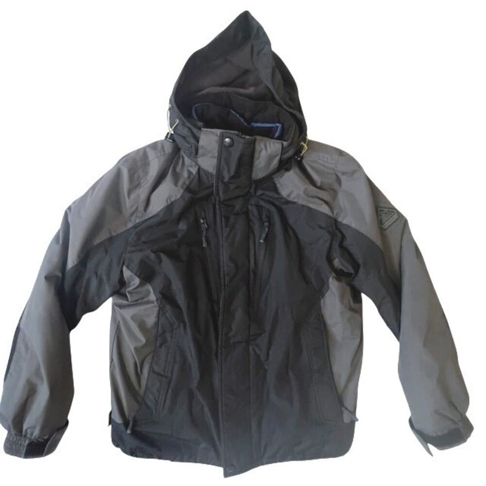 ZeroXposur Men's Hooded Ski Jacket Insulated Waterproof Winter Coat M Outdoor